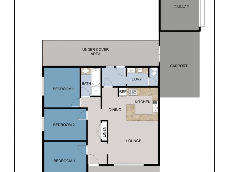 12 Barr Street, Maryborough VIC 3465 Floorplan