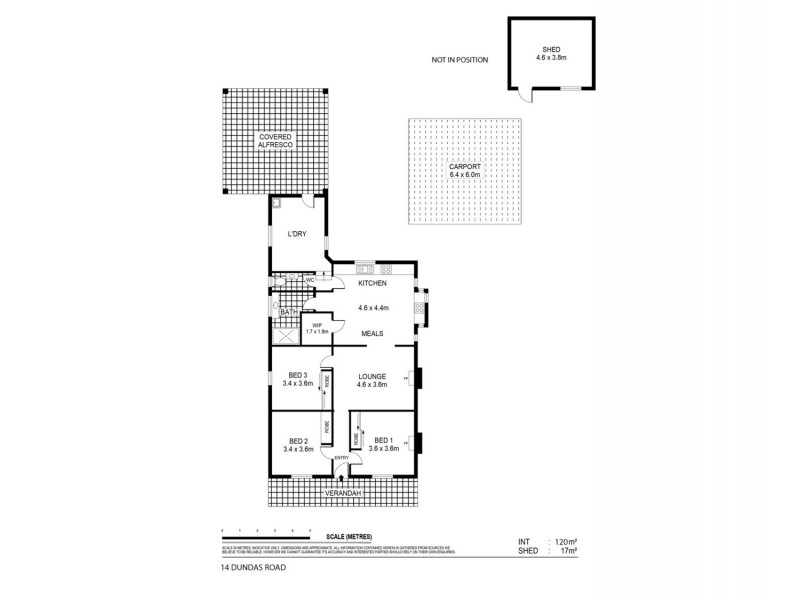 14 Dundas Road, Maryborough VIC 3465 Floorplan