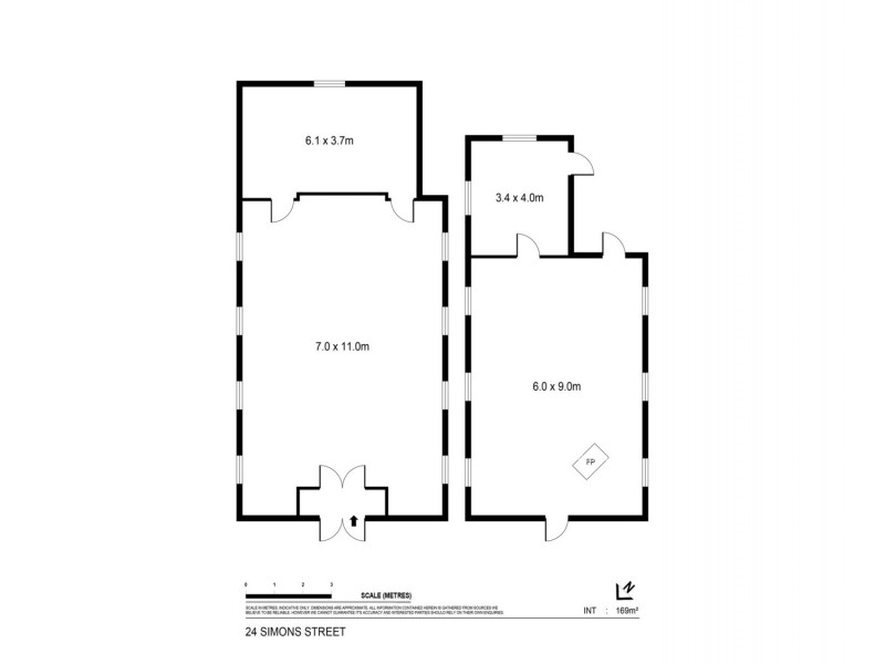 24 Simson Street, Carisbrook VIC 3464 Floorplan