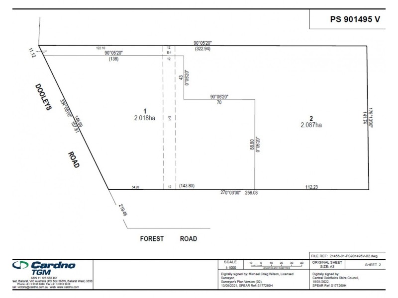 Lot Lot 2, 350 Dooleys Road, Simson VIC 3465
