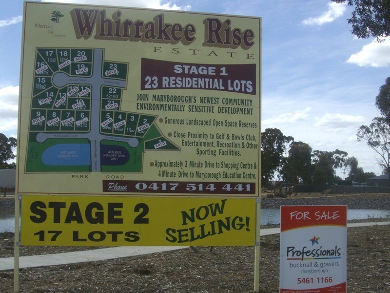 House Blocks Whirrakee Rise, Maryborough VIC 3465