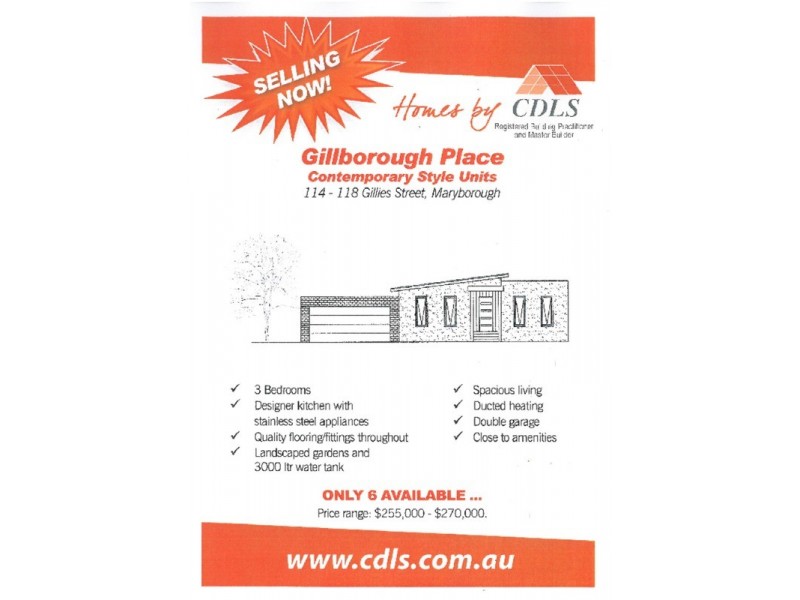 114-118 Gillies  Street, Maryborough VIC 3465