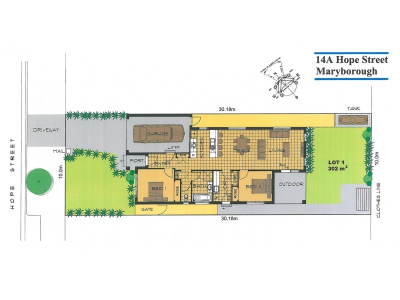 14A Hope Street, Maryborough VIC 3465 Floorplan