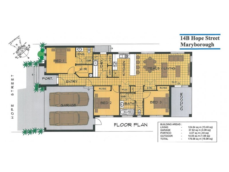 14B Hope Street, Maryborough VIC 3465 Floorplan