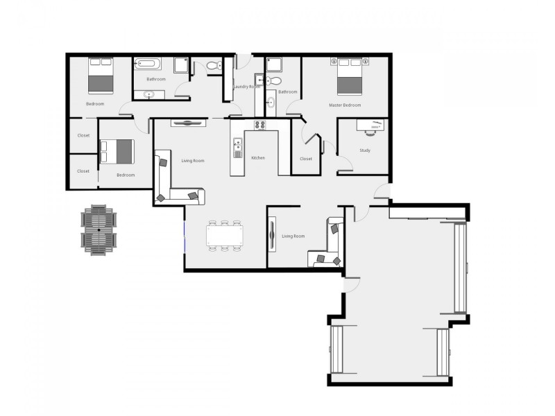 4 Bene Vista Boulevard, Mildura VIC 3500 Floorplan