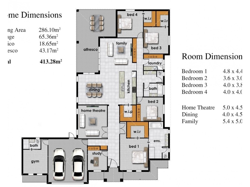 15 Ysonde Avenue, Irymple VIC 3498 Floorplan