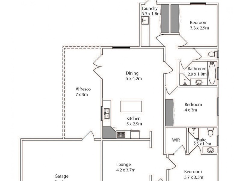4 Madison Close, Mildura VIC 3500 Floorplan