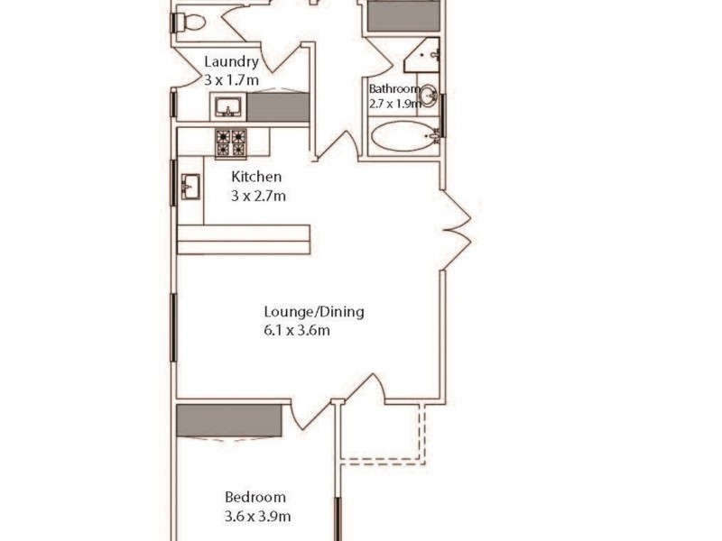 Unit 11/290 Ninth Street, Mildura VIC 3500 Floorplan