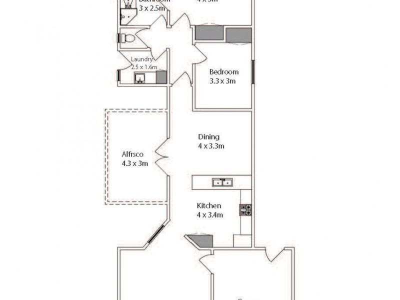 8/145 Riverside Avenue, Mildura VIC 3500 Floorplan