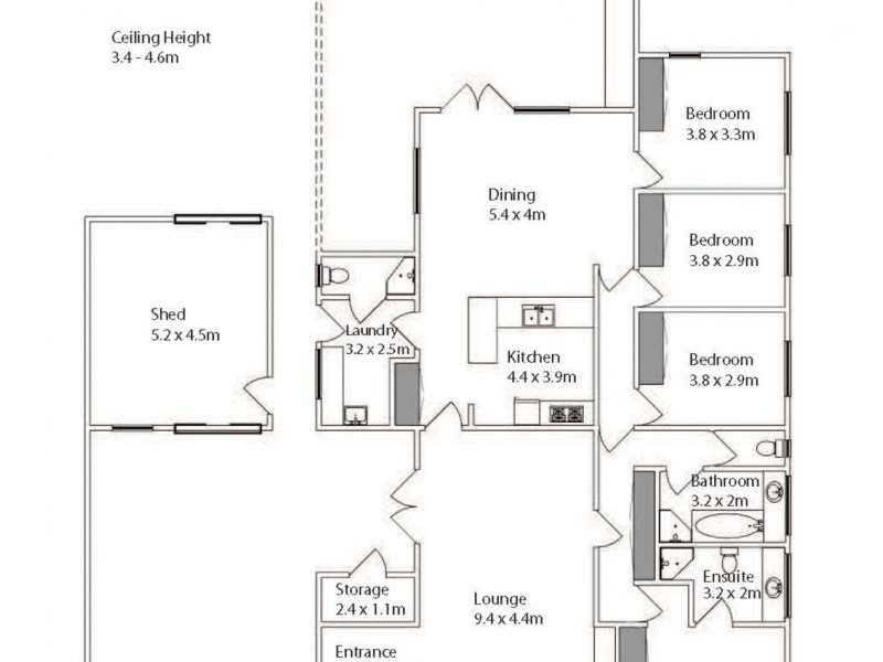 6 Willandra Court, Mildura VIC 3500 Floorplan
