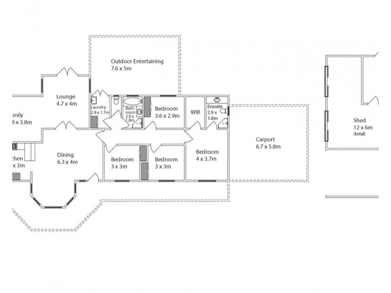 228 Boobook Avenue, Cardross VIC 3496 Floorplan