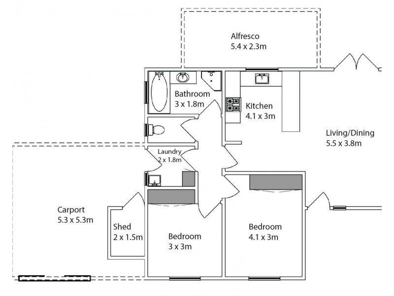 639 Etiwanda Avenue, Mildura VIC 3500 Floorplan