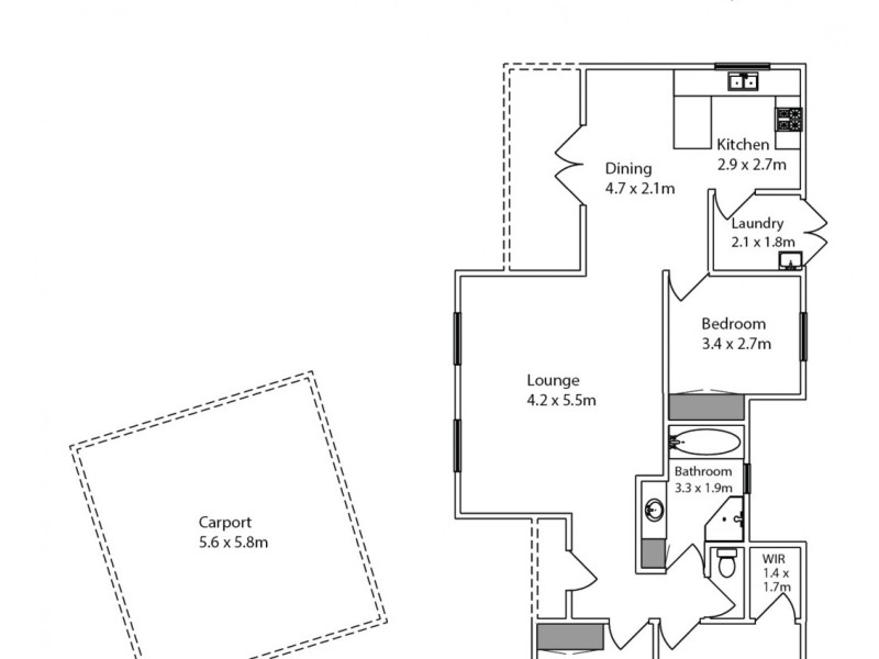 2 Grossman Court, Mildura VIC 3500 Floorplan