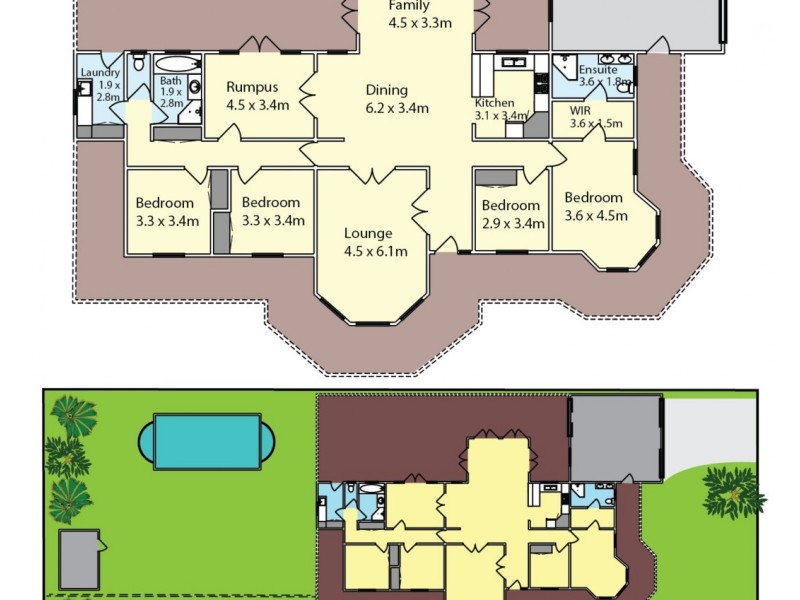 2 Cambridge Terrace, Mildura VIC 3500 Floorplan
