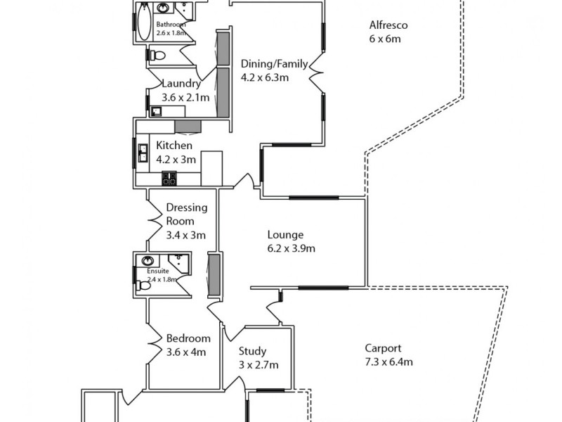 2 Banksia Court, Mildura VIC 3500 Floorplan