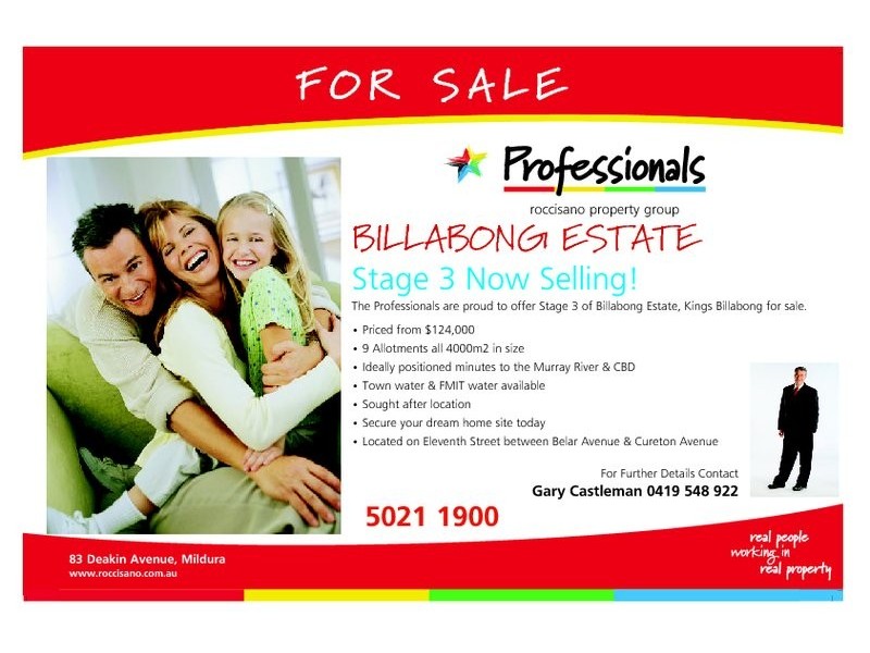 0 Billabong Estate, Nichols Point VIC 3501