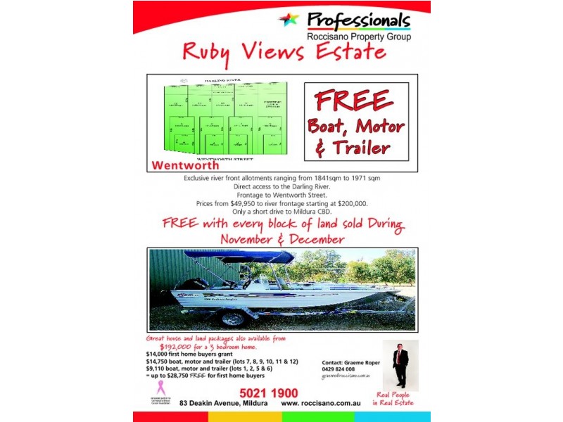 * Wentworth Street, Wentworth NSW 2648