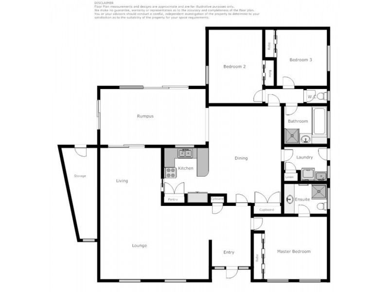 4 Merinda  Court, Mildura VIC 3500 Floorplan