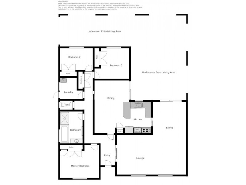 4 Baker Court, Mildura VIC 3500 Floorplan