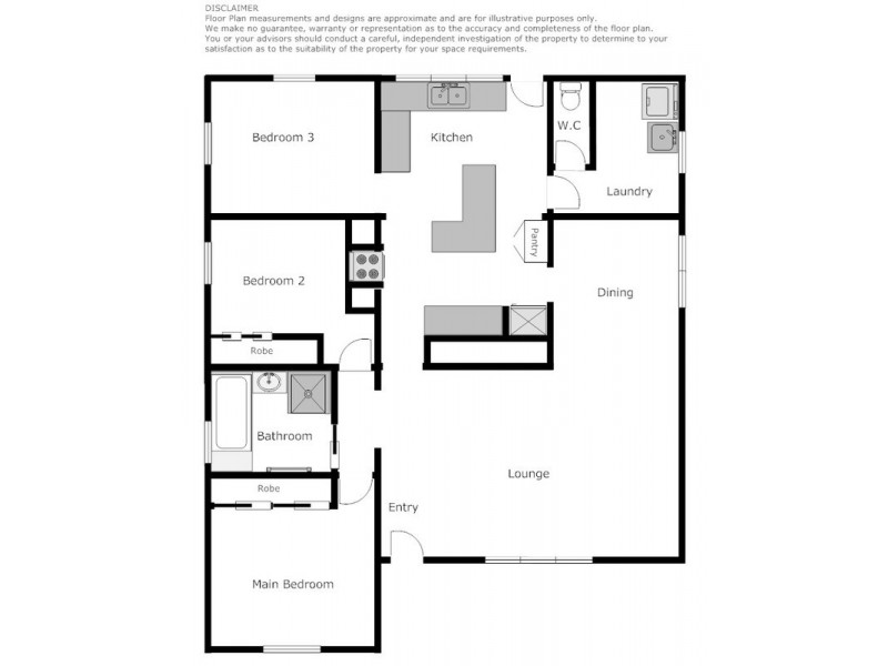 63 Tenth  Street, Mildura VIC 3500 Floorplan