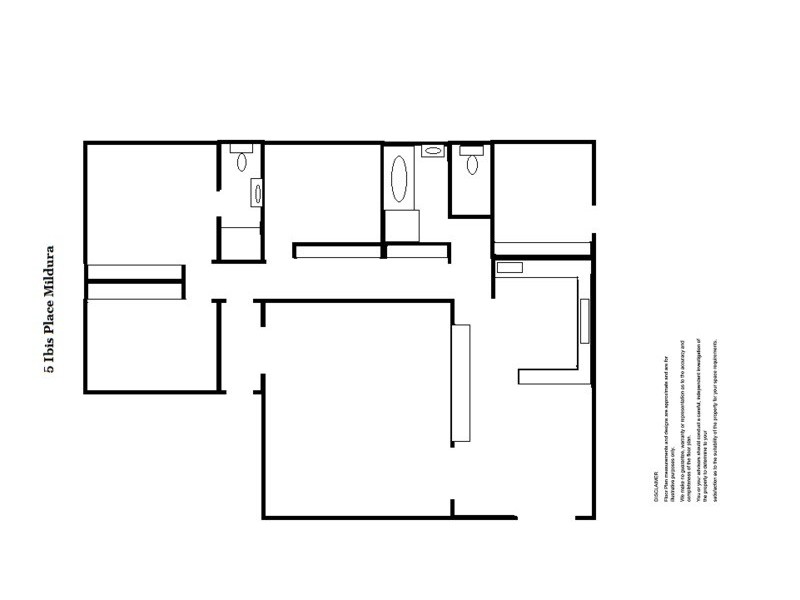 5 Ibis Place, Mildura VIC 3500 Floorplan