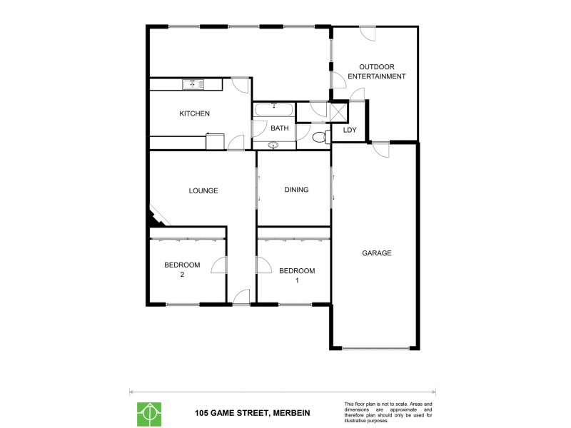 105 Game Street, Merbein VIC 3505 Floorplan