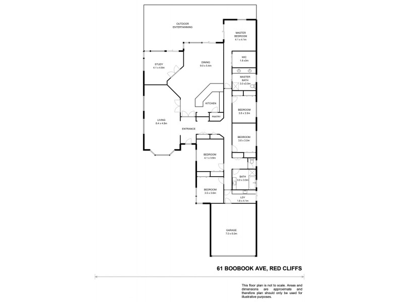 61 Boobook Avenue, Cardross VIC 3496 Floorplan