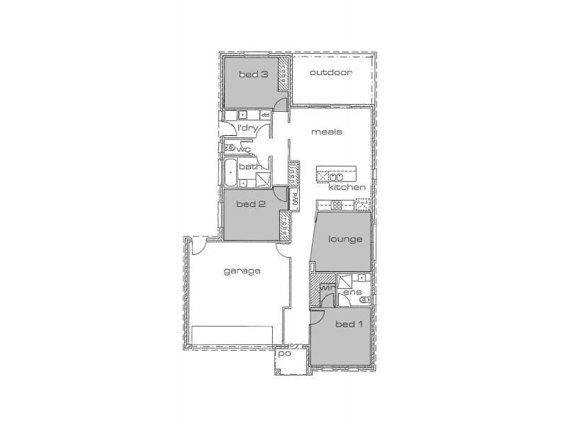 Lot 43/654  Etiwanda Avenue, Mildura VIC 3500 Floorplan