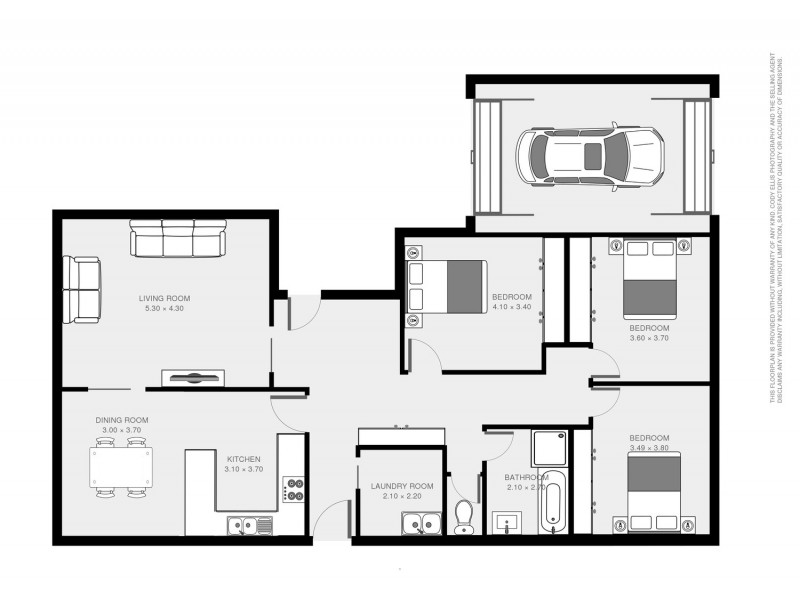 98 Burrows Street, Mildura VIC 3500 Floorplan