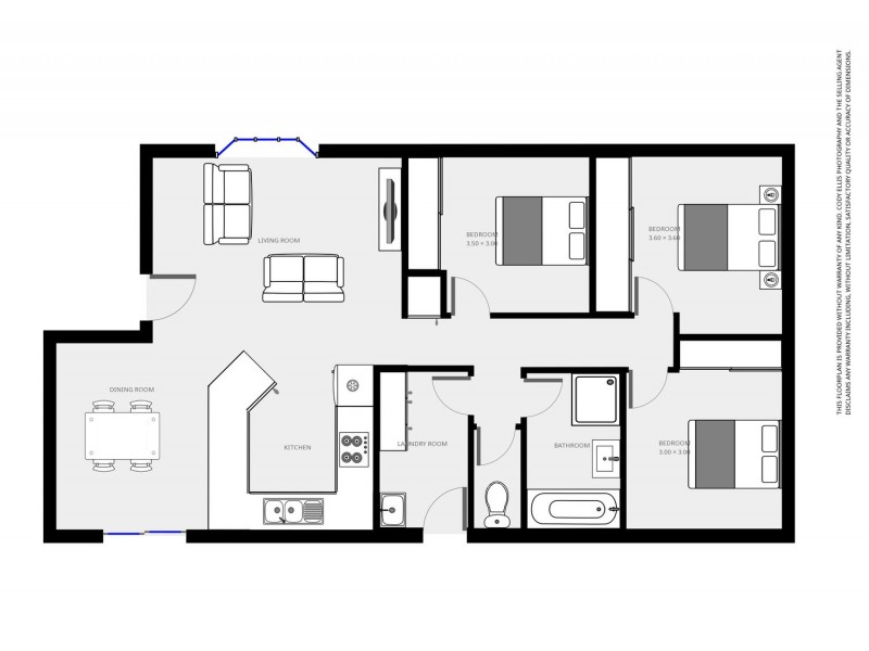 6 Tyers Court, Merbein VIC 3505 Floorplan