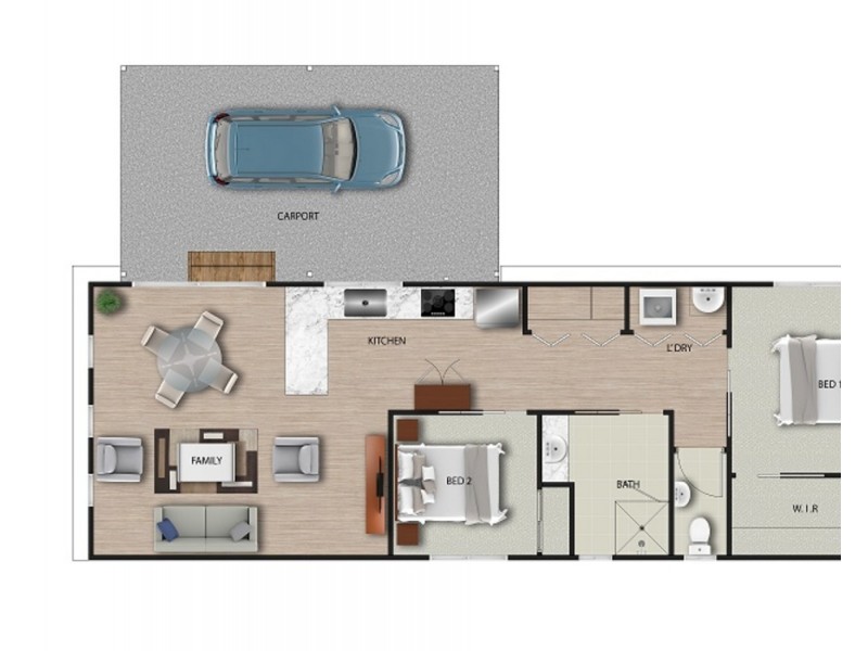 Unit 1/30-40 Cureton Avenue, Mildura VIC 3500 Floorplan