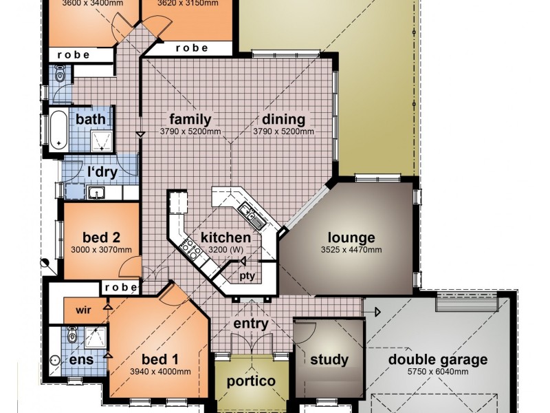 521 Walnut Avenue, Mildura VIC 3500 Floorplan
