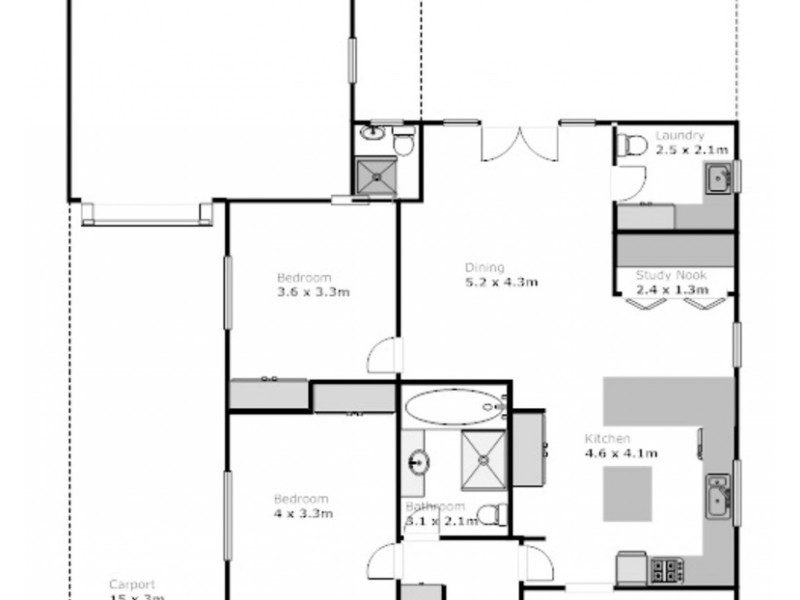 18 Argyle Street, Mildura VIC 3500 Floorplan