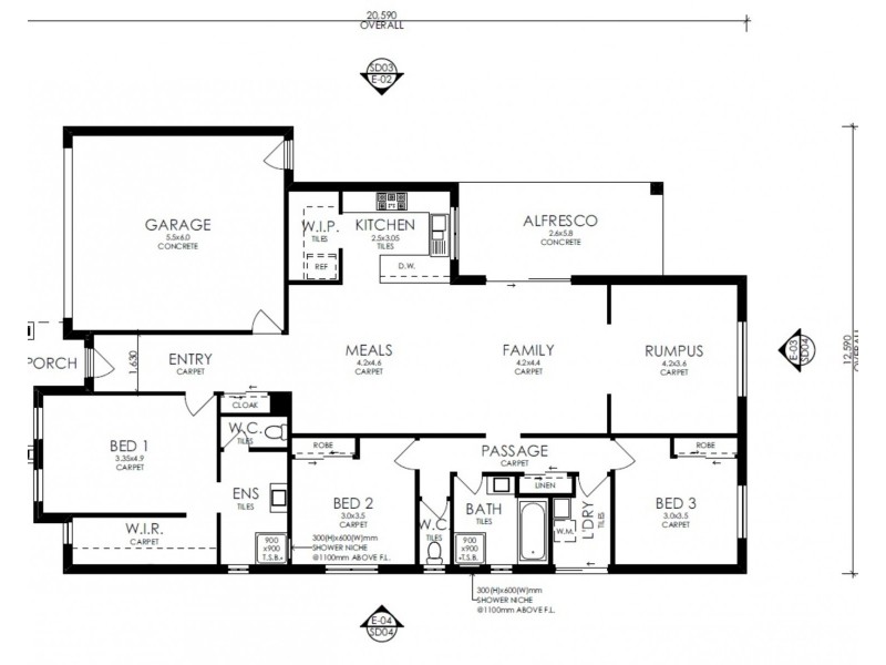 Lot Lot 24, 423 Ontario Avenue, Mildura VIC 3500 Floorplan