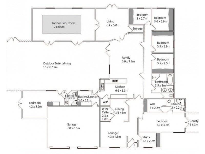 9 The Grange, Mildura VIC 3500 Floorplan