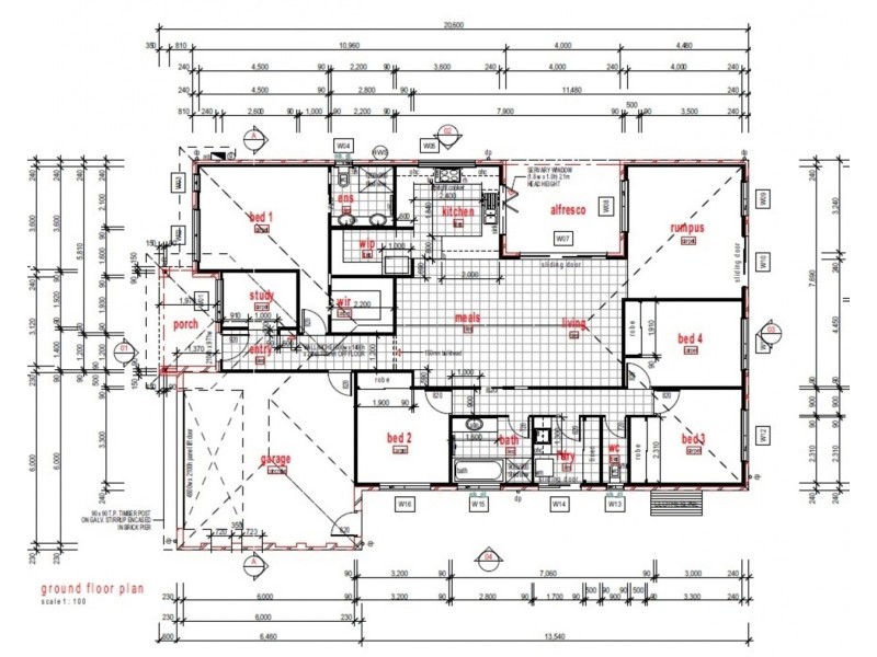 2 Soho Crt, Mildura VIC 3500 Floorplan