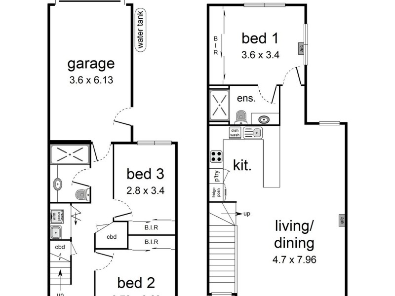 2 Adriana Close, Mooroolbark VIC 3138 Floorplan