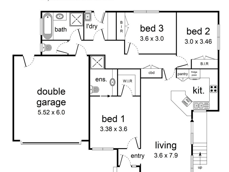 251a Manchester Road, Mooroolbark VIC 3138 Floorplan