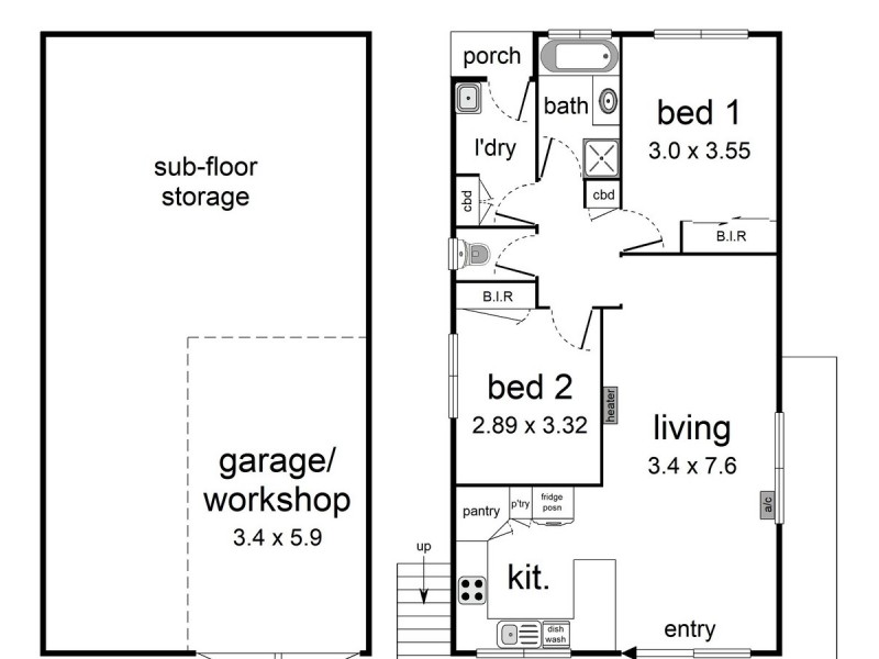9 Wedderburn Crescent, Mount Evelyn VIC 3796 Floorplan