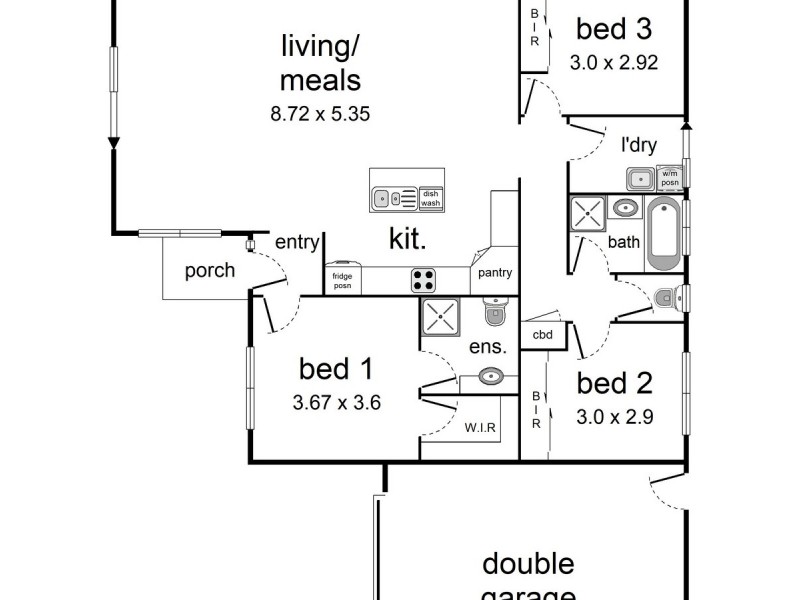 5a Kathy Court, Mooroolbark VIC 3138 Floorplan