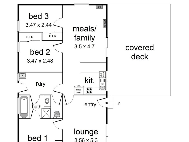 45 Wandana Crescent, Mooroolbark VIC 3138 Floorplan