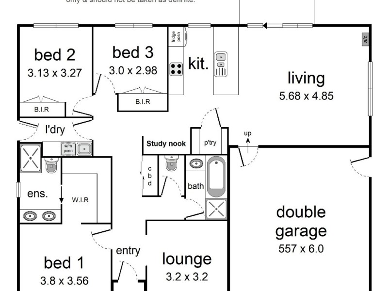 1B Dallas Court, Kilsyth VIC 3137 Floorplan