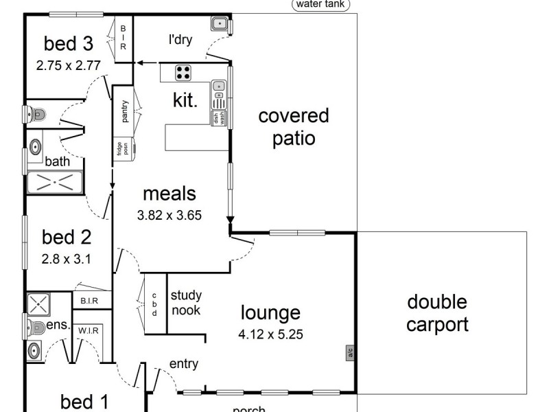 86 Taylor Road, Mooroolbark VIC 3138 Floorplan