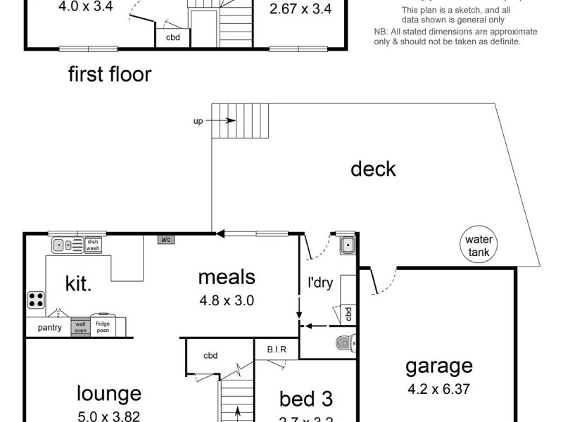 2/14 Russell Avenue, Mooroolbark VIC 3138 Floorplan