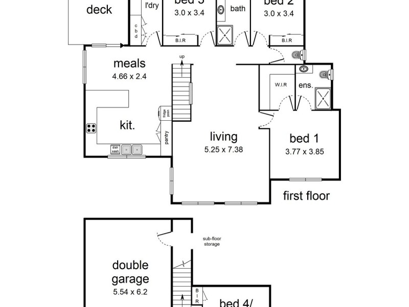 28 Wallace Way, Mooroolbark VIC 3138 Floorplan