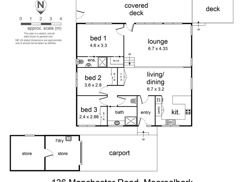 136 Manchester Road, Mooroolbark VIC 3138 Floorplan