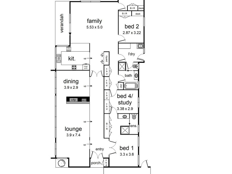 4 The Wallaby Run, Chirnside Park VIC 3116 Floorplan