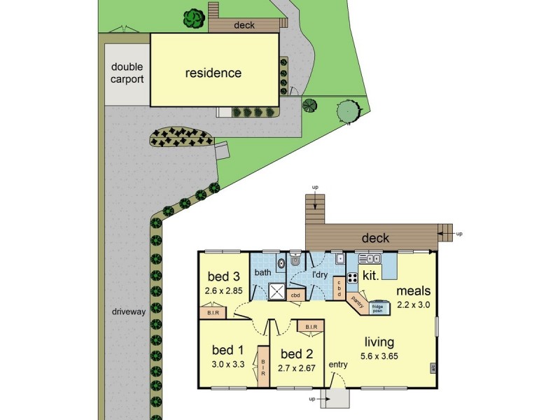 57 Kent Avenue, Croydon VIC 3136 Floorplan