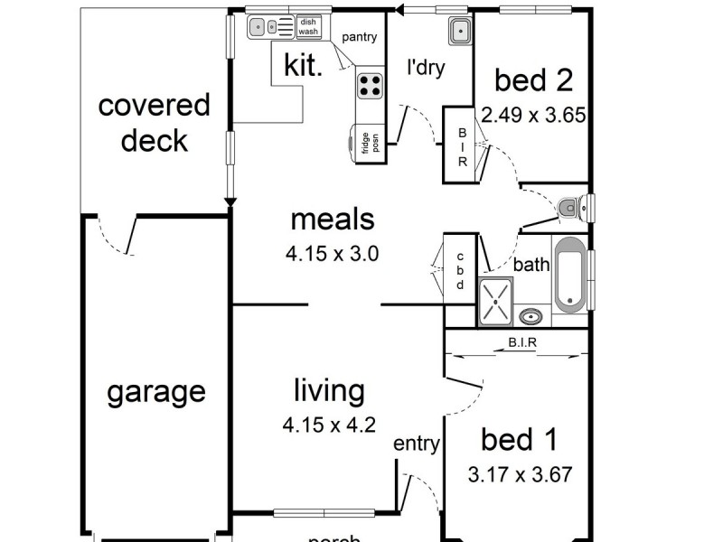 4 Chaucer Street, Mooroolbark VIC 3138 Floorplan