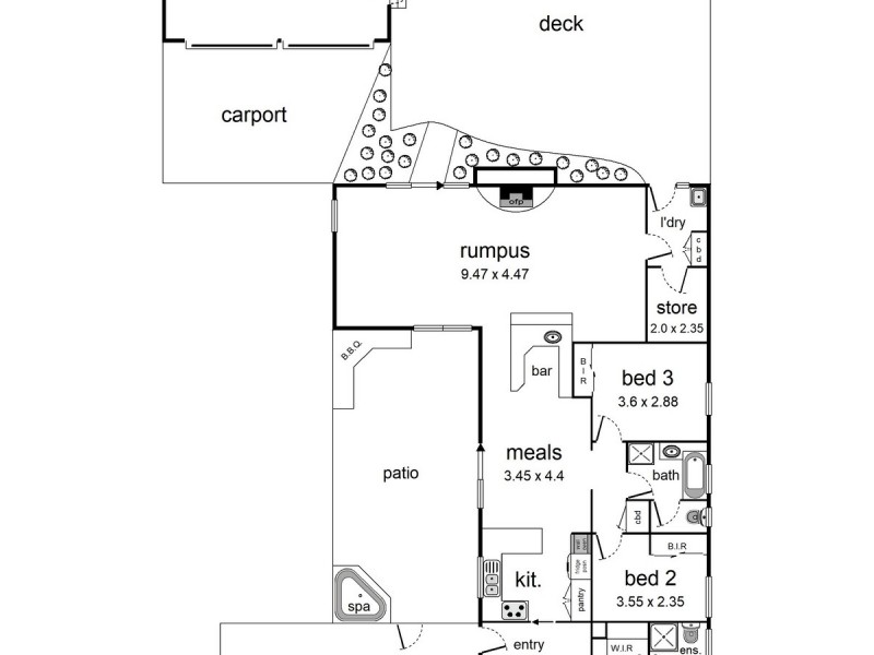 55 Day Crescent, Bayswater North VIC 3153 Floorplan